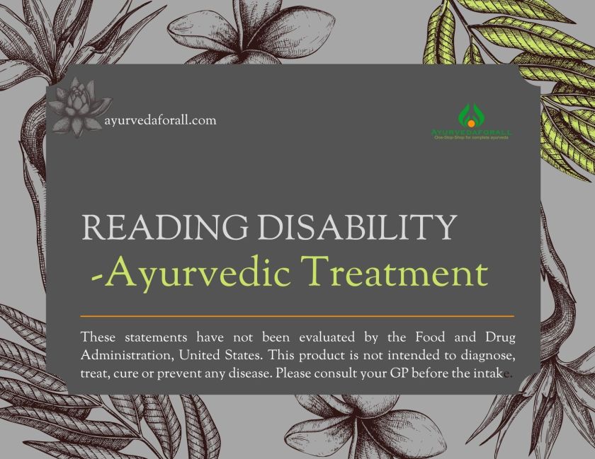 READING DISABILITY